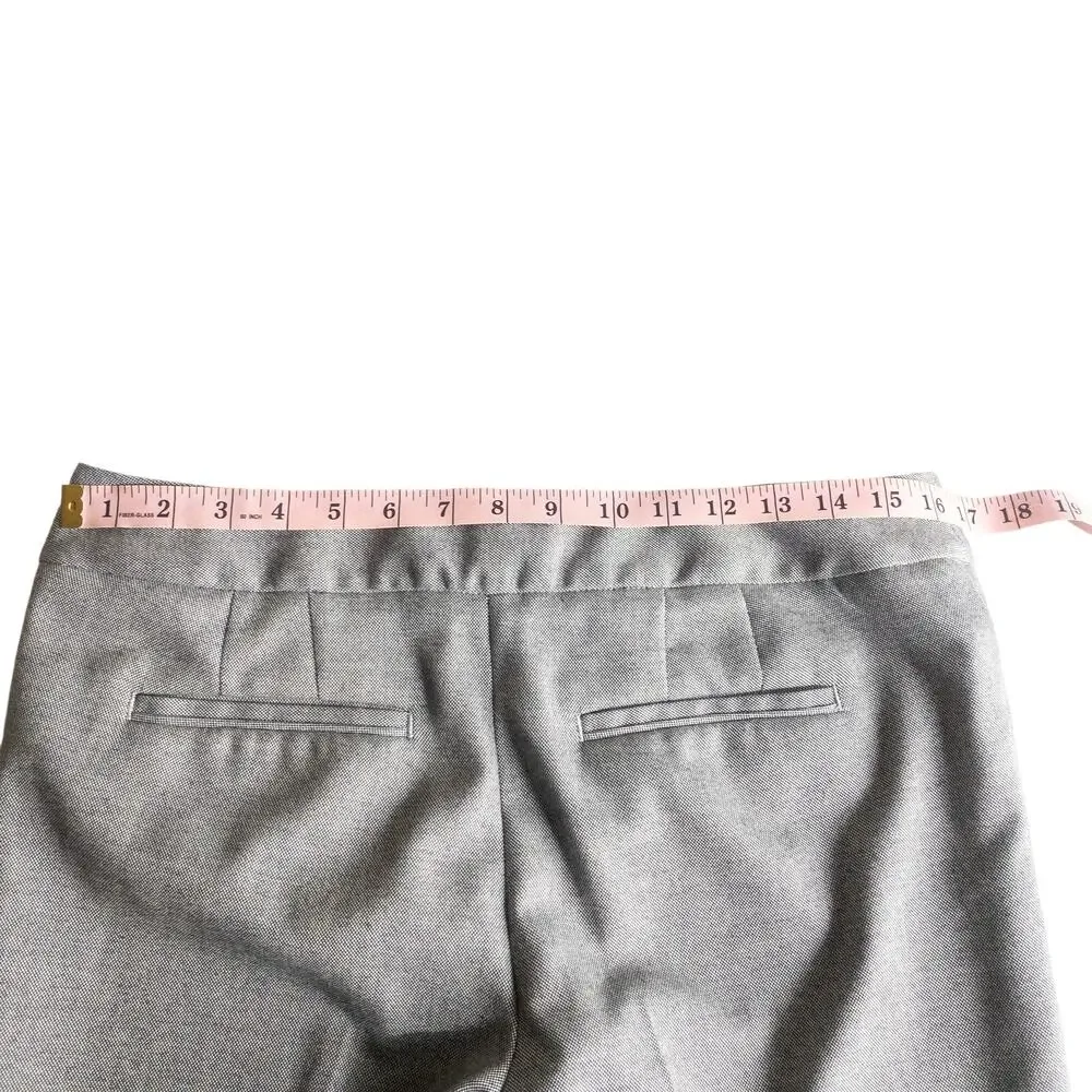 White House Black Market Gray Bootcut Dress Pants Size 8S